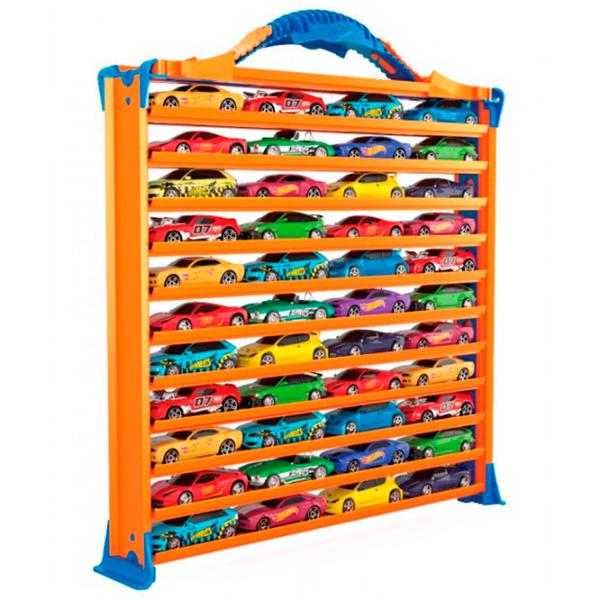 Авто-треки Hot Wheels Rack and Track Car Case HWCC9 Разноцветный photo 2 Авто-треки Hot Wheels Rack and Track Car Case HWCC9 Разноцветный photo 2