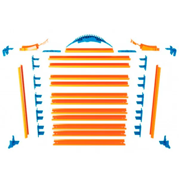 Авто-треки Hot Wheels Rack and Track Car Case HWCC9 Разноцветный photo 3 Авто-треки Hot Wheels Rack and Track Car Case HWCC9 Разноцветный photo 3