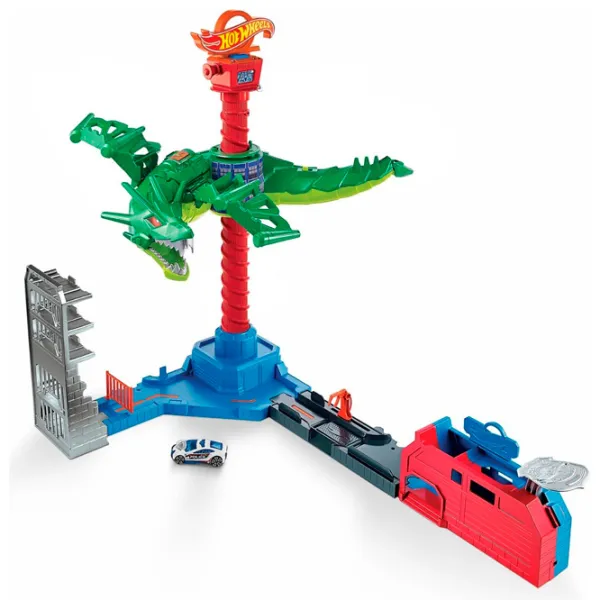 Pistă auto Hot Wheels Air Dragon Attack GJL13 Multicolor photo 2 Pistă auto Hot Wheels Air Dragon Attack GJL13 Multicolor photo 2