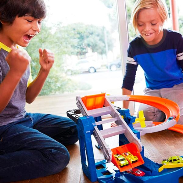 Авто-треки Hot Wheels Factory Raceway FDF28 Разноцветный photo 5 Авто-треки Hot Wheels Factory Raceway FDF28 Разноцветный photo 5