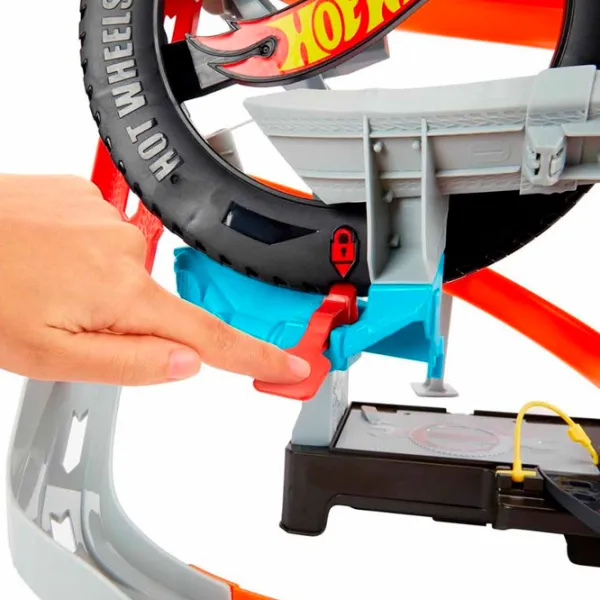 Pistă auto Hot Wheels Hyper-Boost Tire Shop GJL16 Multicolor photo 5 Pistă auto Hot Wheels Hyper-Boost Tire Shop GJL16 Multicolor photo 5