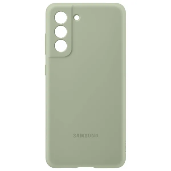 Чехол для смартфона Samsung Galaxy S21 FE Samsung/ Back/ Силикон/ Оливковый Зелёный photo 4