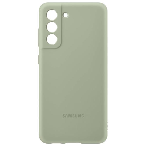 Чехол для смартфона Samsung Galaxy S21 FE Samsung/ Back/ Силикон/ Оливковый Зелёный photo 4