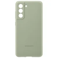 Чехол для смартфона Samsung Galaxy S21 FE Samsung/ Back/ Силикон/ Оливковый Зелёный photo 4