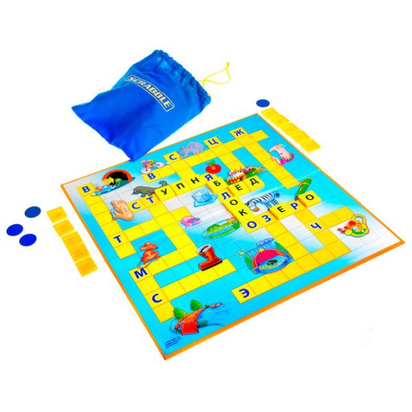 Настольная игра Mattel Scrabble Junior RU 6+/ Развитие photo 3 Настольная игра Mattel Scrabble Junior RU 6+/ Развитие photo 3