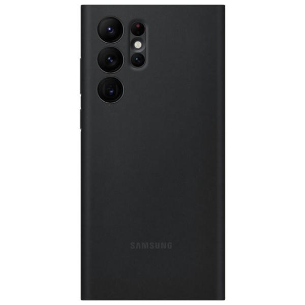 Husă pentru smartphone Samsung Galaxy S22 Ultra Samsung/ Smart Clear View/ TPU/ Black photo 2