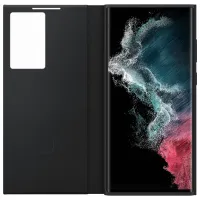 Чехол для смартфона Samsung Galaxy S22 Ultra Samsung/ Smart Clear View/ TPU/ Черный photo 4