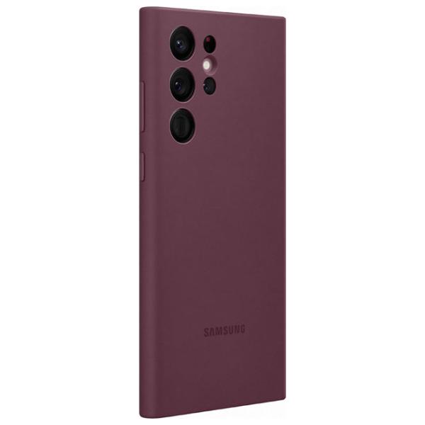 Чехол для смартфона Samsung Galaxy S22 Ultra Samsung/ Back/ TPU/ Бордовый Cherry photo 2