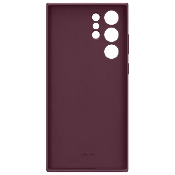 Чехол для смартфона Samsung Galaxy S22 Ultra Samsung/ Back/ TPU/ Бордовый Cherry photo 5