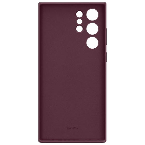 Чехол для смартфона Samsung Galaxy S22 Ultra Samsung/ Back/ TPU/ Бордовый Cherry photo 5