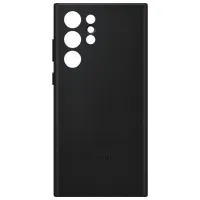 Чехол для смартфона Samsung Galaxy S22 Ultra Samsung/ Back/ Кожа/ Черный photo 4