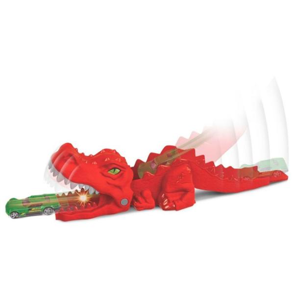 Pistă auto Hot Wheels Dino Launcher GVF41 Multicolor photo 4