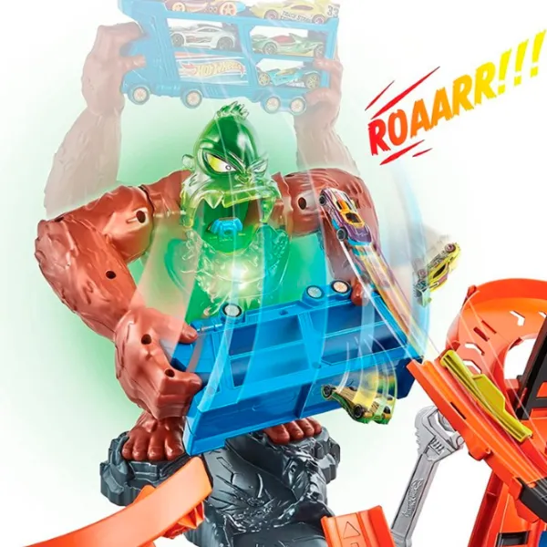 Pistă auto Hot Wheels Toxic Gorilla Slam GTT94 Multicolor photo 5 Pistă auto Hot Wheels Toxic Gorilla Slam GTT94 Multicolor photo 5