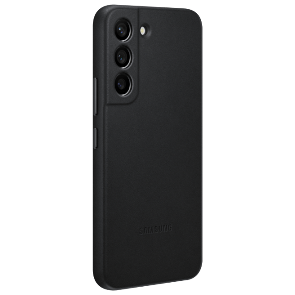 Husă pentru smartphone Samsung Galaxy S22+ Samsung/ Back/ Leather/ Black photo 2 Husă pentru smartphone Samsung Galaxy S22+ Samsung/ Back/ Leather/ Black photo 2