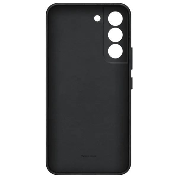 Husă pentru smartphone Samsung Galaxy S22+ Samsung/ Back/ Leather/ Black photo 4 Husă pentru smartphone Samsung Galaxy S22+ Samsung/ Back/ Leather/ Black photo 4