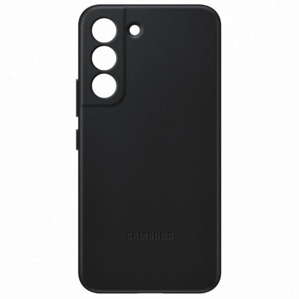 Husă pentru smartphone Samsung Galaxy S22+ Samsung/ Back/ Leather/ Black photo 5 Husă pentru smartphone Samsung Galaxy S22+ Samsung/ Back/ Leather/ Black photo 5