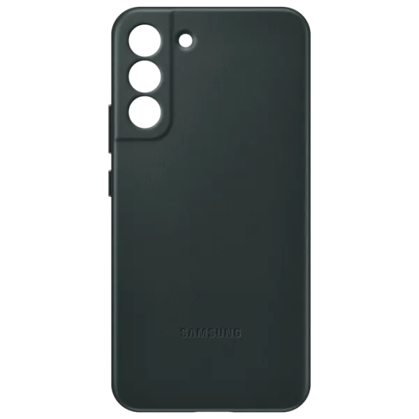 Чехол для смартфона Samsung Galaxy S22+ Samsung/ Back/ Leather/ Forest Зелёный photo 5