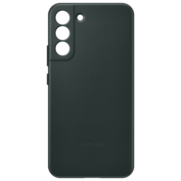 Чехол для смартфона Samsung Galaxy S22+ Samsung/ Back/ Leather/ Forest Зелёный photo 5