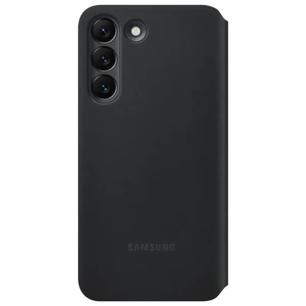 Чехол для смартфона Samsung Galaxy S22 Plus Samsung/ Smart Clear View/ Пластик/ Полиуретан/ Черный photo 2