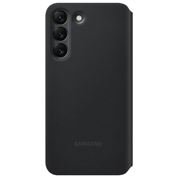 Чехол для смартфона Samsung Galaxy S22 Plus Samsung/ Smart Clear View/ Пластик/ Полиуретан/ Черный photo 2