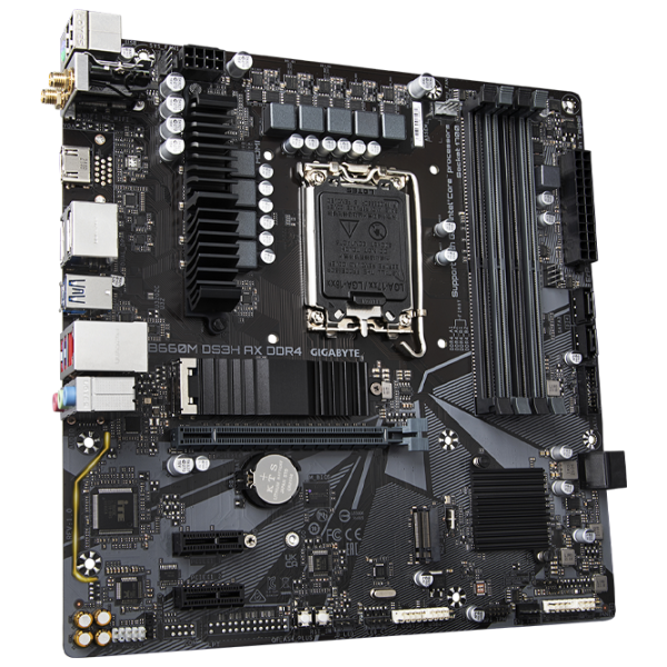 Placă de bază Gigabyte B660M DS3H AX mATX/ Intel B660 photo 2