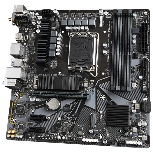 Placă de bază Gigabyte B660M DS3H AX mATX/ Intel B660 photo 3
