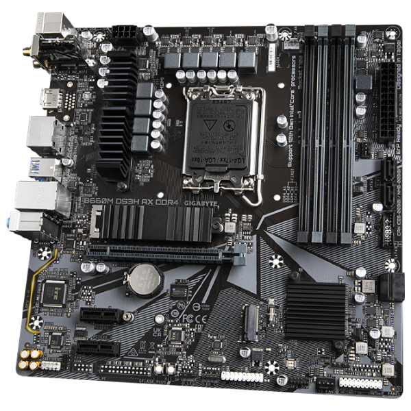 Placă de bază Gigabyte B660M DS3H AX mATX/ Intel B660 photo 3