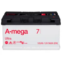 Acumulator auto A-Mega Ultra 105Ah A3 960A photo 2