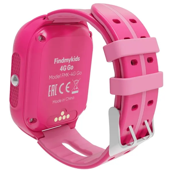 Детские часы Elari Findmykids 4G Go 1.3"/ Розовый photo 4