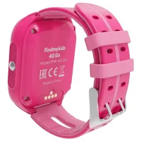 Детские часы Elari Findmykids 4G Go 1.3"/ Розовый photo 4
