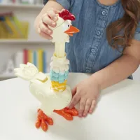Set de creație Hasbro Play-Doh Cluck a-Dee Feather Fun Chicken E6647 3+/ Multicolor photo 6