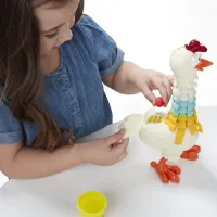 Set de creație Hasbro Play-Doh Cluck a-Dee Feather Fun Chicken E6647 3+/ Multicolor photo 7