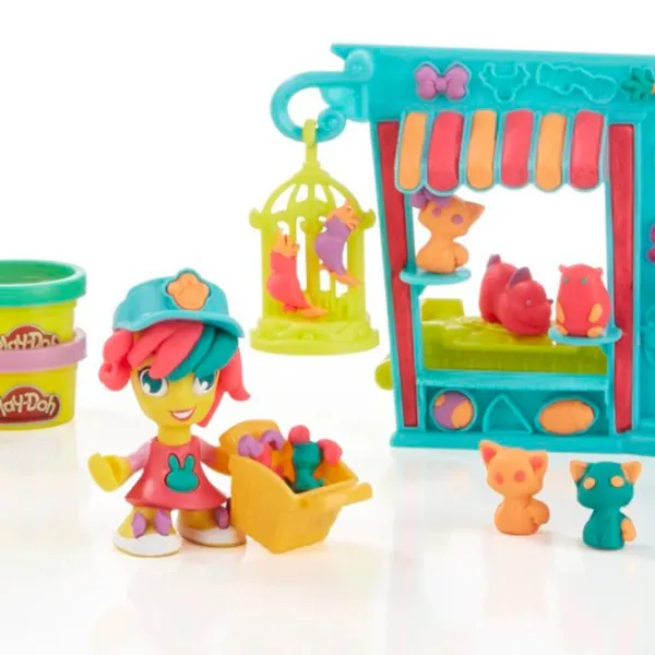 Креативный набор Hasbro Play-Doh Town Pet Store B3418 3+/ Разноцветный photo 3 Креативный набор Hasbro Play-Doh Town Pet Store B3418 3+/ Разноцветный photo 3