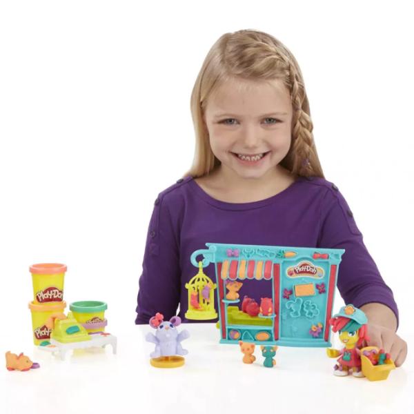 Креативный набор Hasbro Play-Doh Town Pet Store B3418 3+/ Разноцветный photo 8 Креативный набор Hasbro Play-Doh Town Pet Store B3418 3+/ Разноцветный photo 8
