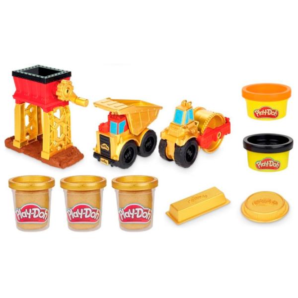 Креативный набор Hasbro Play-Doh Gold Miner E9436 3+/ Разноцветный photo 3 Креативный набор Hasbro Play-Doh Gold Miner E9436 3+/ Разноцветный photo 3
