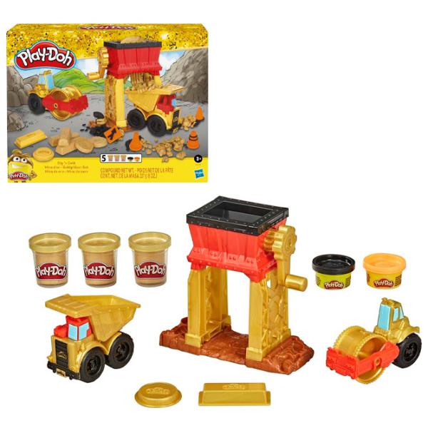 Креативный набор Hasbro Play-Doh Gold Miner E9436 3+/ Разноцветный photo 4 Креативный набор Hasbro Play-Doh Gold Miner E9436 3+/ Разноцветный photo 4