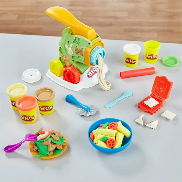 Креативный набор Hasbro Play-Doh NOODLE MAKIN MANIA B9013 3+/ Разноцветный photo 5 Креативный набор Hasbro Play-Doh NOODLE MAKIN MANIA B9013 3+/ Разноцветный photo 5