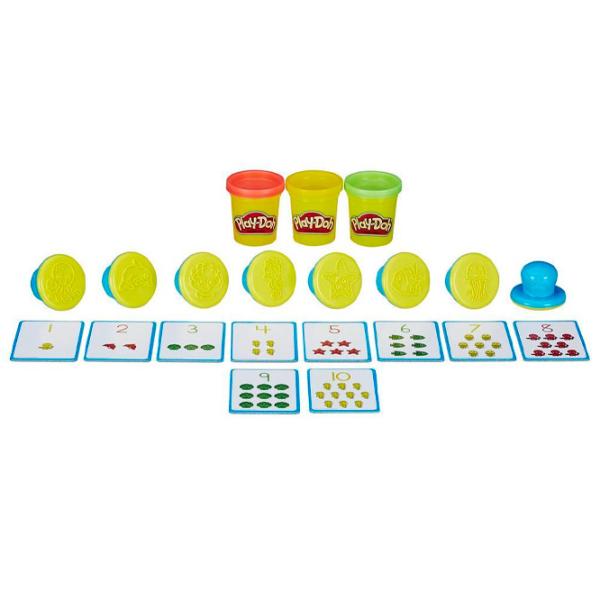 Креативный набор Hasbro Play-Doh NUMBERS AND COUNTING B3406 2+/ Разноцветный photo 3 Креативный набор Hasbro Play-Doh NUMBERS AND COUNTING B3406 2+/ Разноцветный photo 3