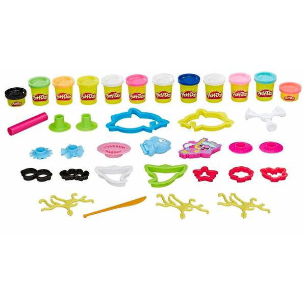Креативный набор Hasbro Play-Doh BABY SHARK SET E8141 3+/ Разноцветный photo 2