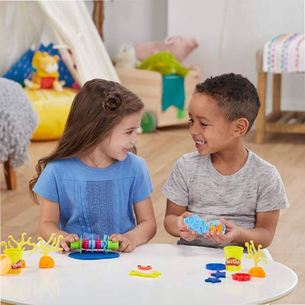 Креативный набор Hasbro Play-Doh BABY SHARK SET E8141 3+/ Разноцветный photo 5