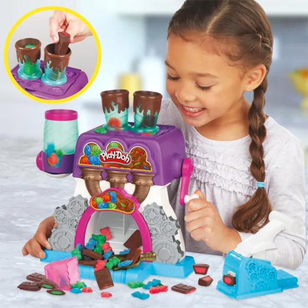 Креативный набор Hasbro Play-Doh CANDY DELIGHT PLAYSET E9844 3+/ Разноцветный photo 5 Креативный набор Hasbro Play-Doh CANDY DELIGHT PLAYSET E9844 3+/ Разноцветный photo 5