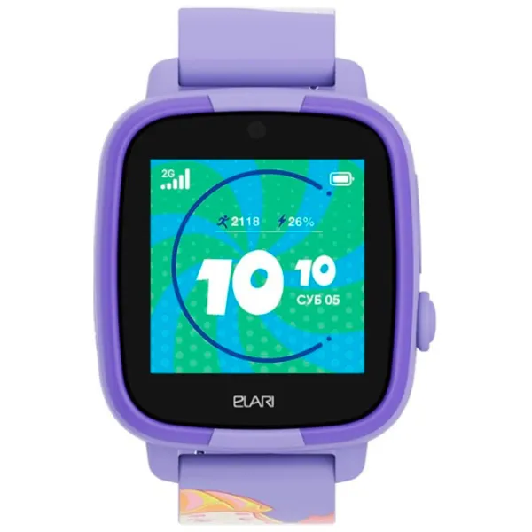 Ceas pentru copii Elari FixiTime Fun 1.4"/ Purple photo 3