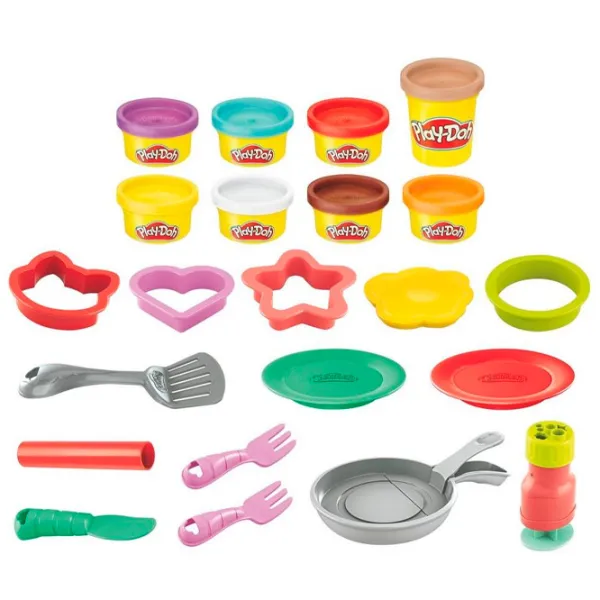 Set de creație Hasbro Play-Doh FLIP N PANCAKES PLAYSET F1279 3+/ Multicolor photo 2