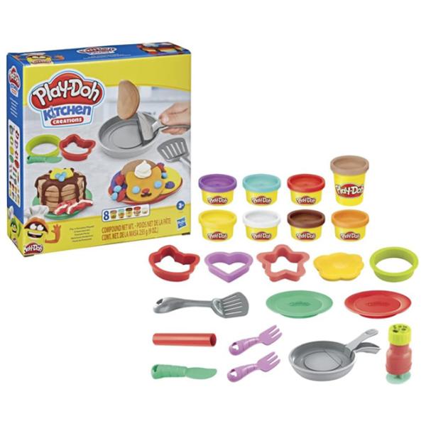 Set de creație Hasbro Play-Doh FLIP N PANCAKES PLAYSET F1279 3+/ Multicolor photo 4