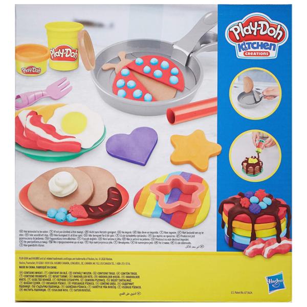 Set de creație Hasbro Play-Doh FLIP N PANCAKES PLAYSET F1279 3+/ Multicolor photo 5