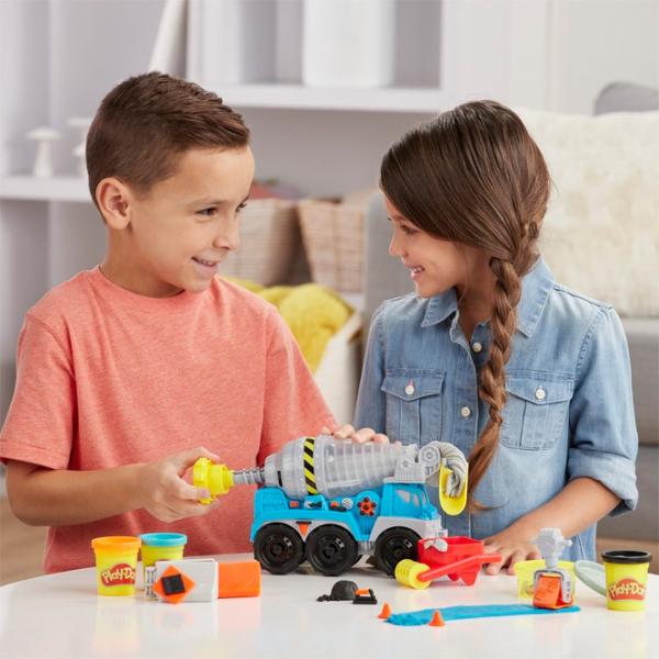 Set de creație Hasbro Play-Doh CEMENT TRUCK E6891 3+/ Multicolor photo 4