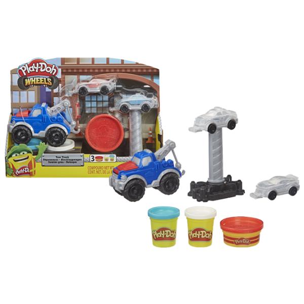 Креативный набор Hasbro Play-Doh Tow Truck E6690 3+/ Разноцветный photo 3 Креативный набор Hasbro Play-Doh Tow Truck E6690 3+/ Разноцветный photo 3