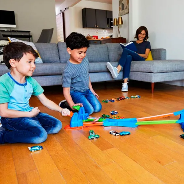 Pistă auto Hot Wheels Balance Breakout FRH34 Multicolor photo 5 Pistă auto Hot Wheels Balance Breakout FRH34 Multicolor photo 5