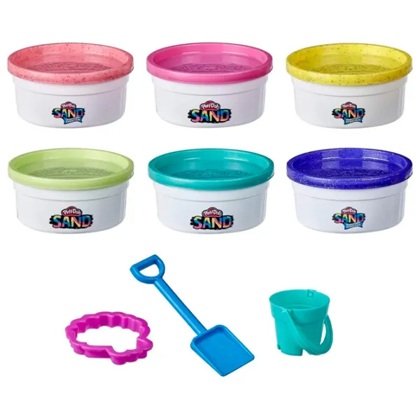 Креативный набор Hasbro Play-Doh SAND VARIETY PACK F0103 3+/ Разноцветный photo 2 Креативный набор Hasbro Play-Doh SAND VARIETY PACK F0103 3+/ Разноцветный photo 2