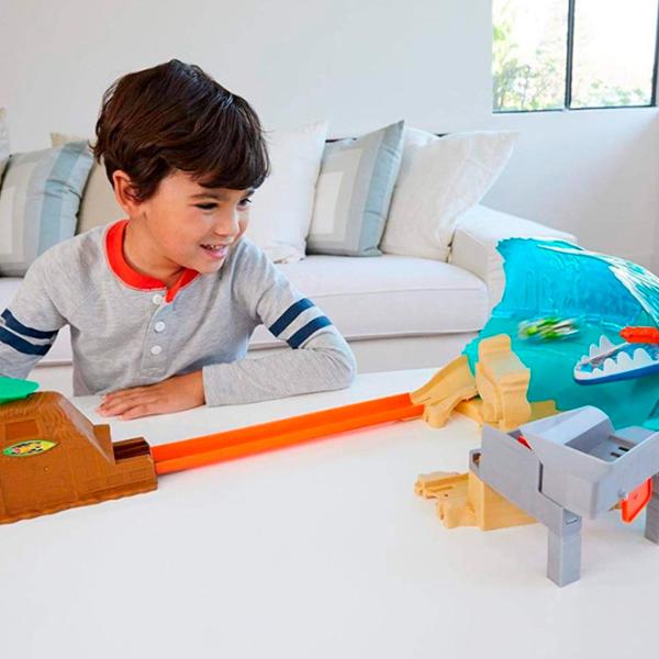 Авто-треки Hot Wheels City Giant Shark FNB21 Разноцветный photo 5